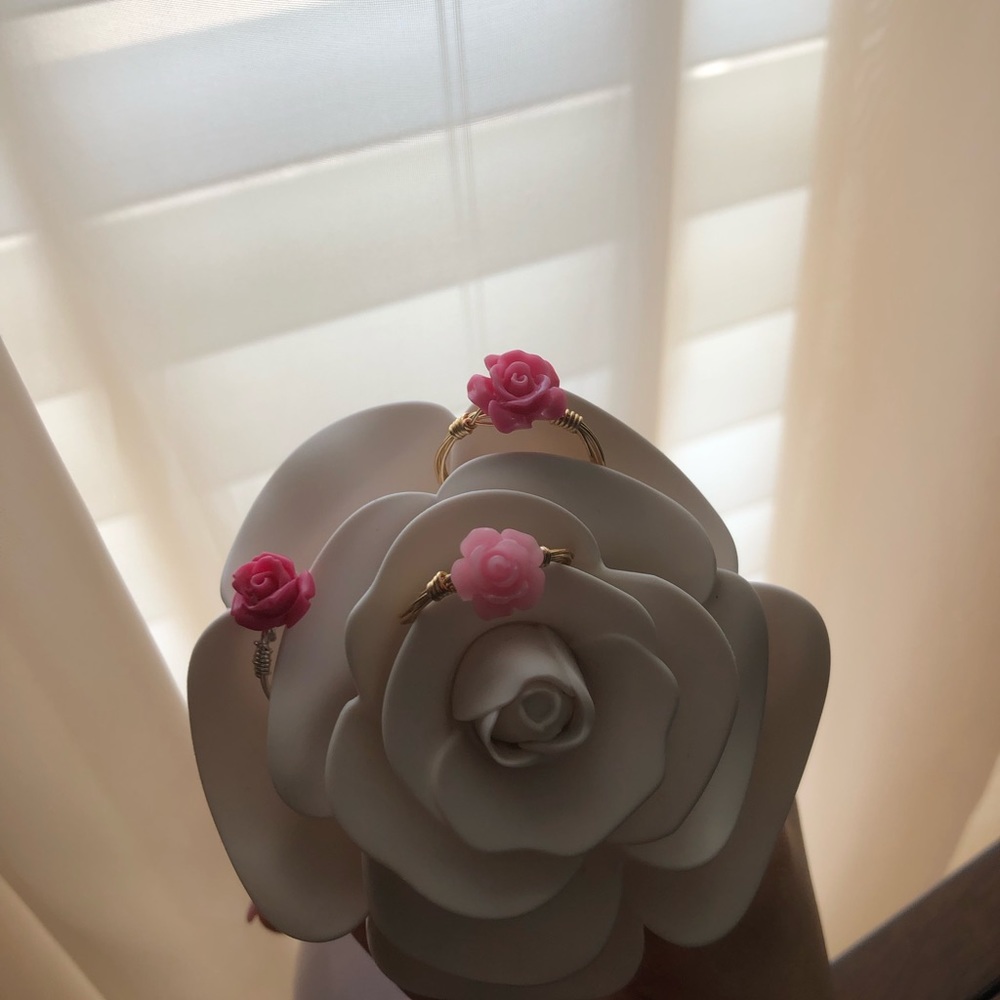 HANDMADE ROSE RINGS - Picture 8 of 9
